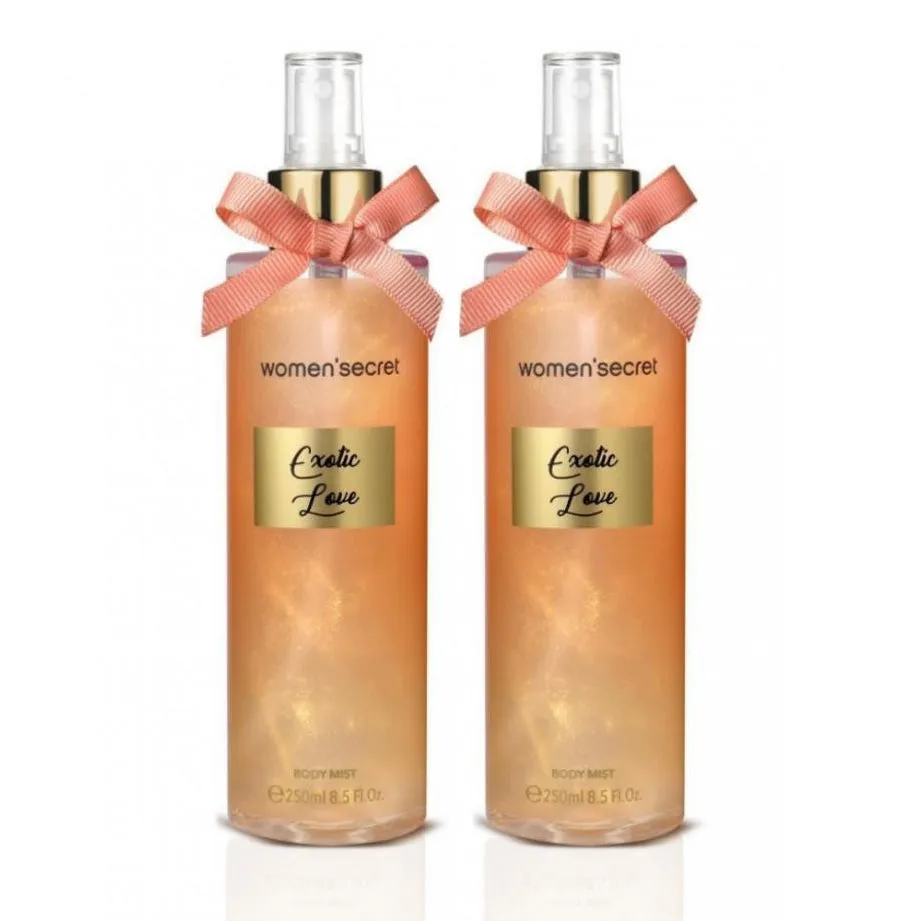 Women's Secret Exotic Love Body Mist 8.5 oz 250 ml 2-PACK