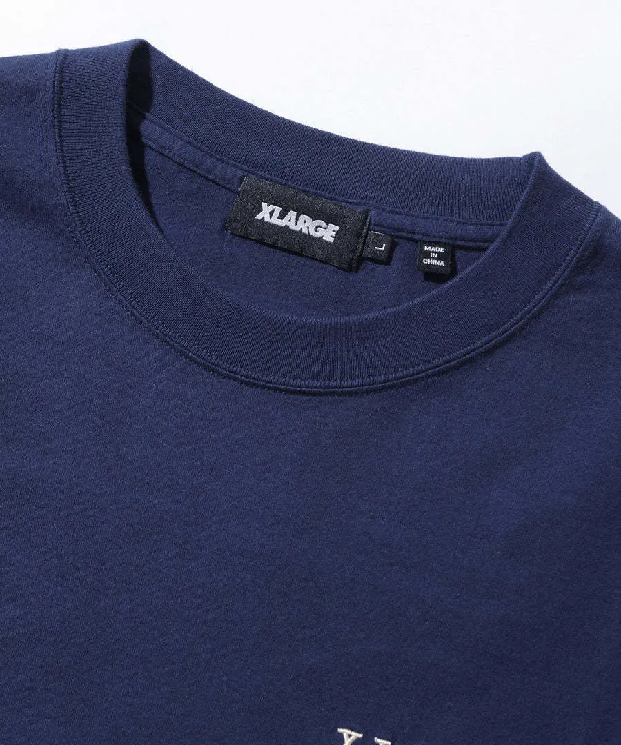 X-Large  |Crew Neck Unisex Street Style Plain Cotton Short Sleeves